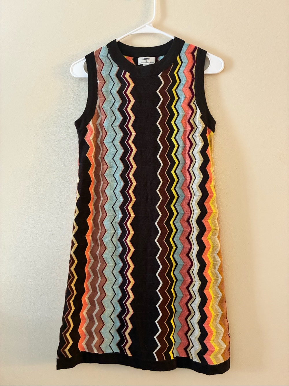 Missoni for Target Multicolor Chevron Knit Shift Dress